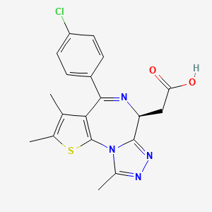 Chemical structure of JQ-1 carboxylic acid