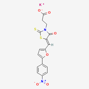 Chemical structure of KYA1797K