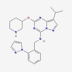 Chemical structure of LDC4297