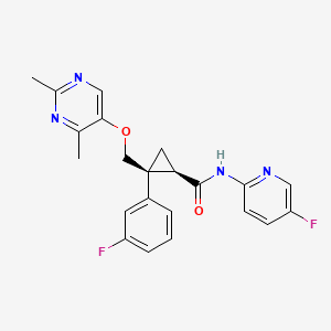 Chemical structure of Lemborexant