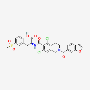 Chemical structure of Lifitegrast