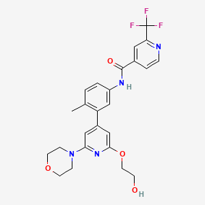 Chemical structure of LXH254