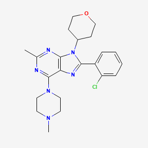 Chemical structure of LY2828360