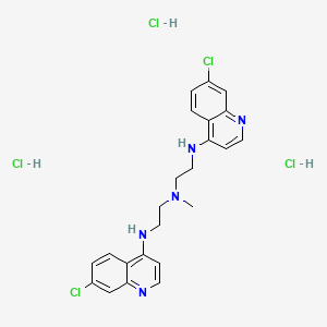 Chemical structure of Lys01 trihydrochloride