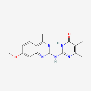 Chemical structure of Madrasin