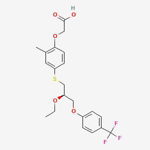 Chemical structure of Seladelpar