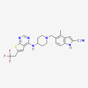 Chemical structure of MI-463