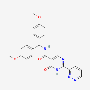 Chemical structure of MK-8617