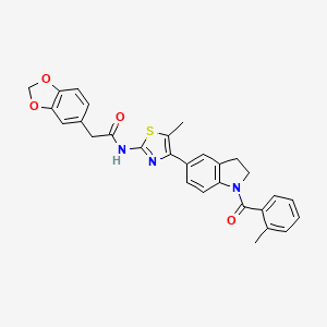 Chemical structure of ML385