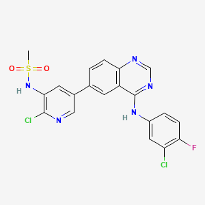 Chemical structure of MTX-211