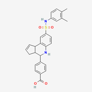 Chemical structure of MX69
