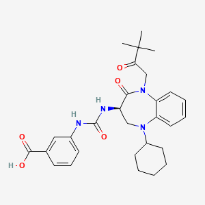 Chemical structure of Nastorazepide