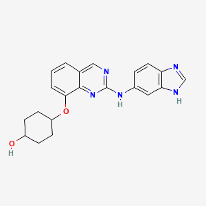 Chemical structure of NCB-0846