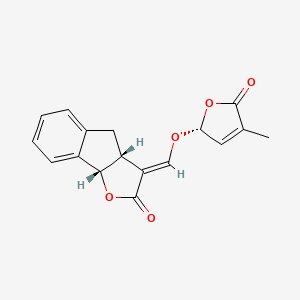 Chemical structure of Strigolactone