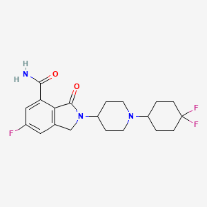 Chemical structure of NMS-P118