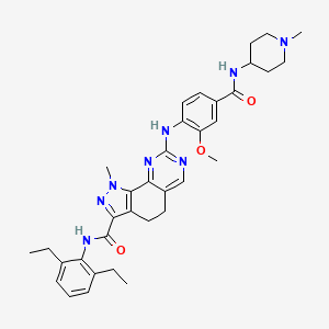 Chemical structure of NMS-P715 analog