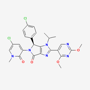 Chemical structure of NVP-HDM201