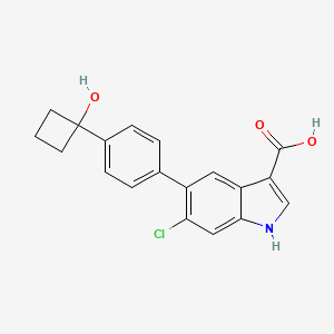 Chemical structure of PF-06409577
