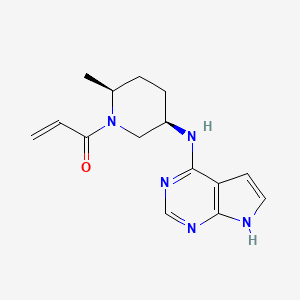 Chemical structure of PF-06651600