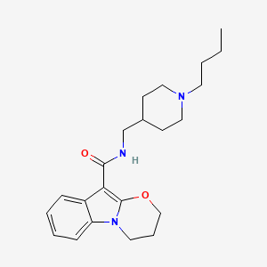 Chemical structure of Piboserod