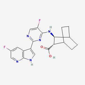 Chemical structure of Pimodivir