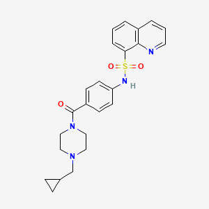 Chemical structure of Mitapivat