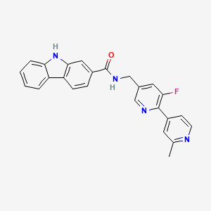 Chemical structure of Porcupine-IN-1