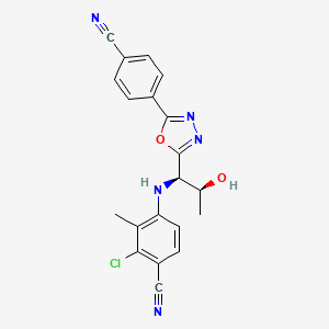 Chemical structure of RAD140