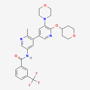 Chemical structure of RAF709