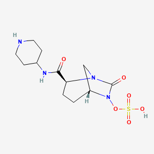 Chemical structure of Relebactam