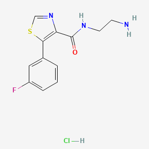 Chemical structure of Ro 41-1049 hydrochloride