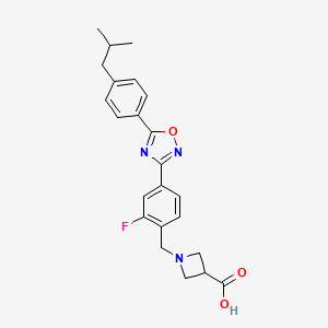 Chemical structure of Icanbelimod