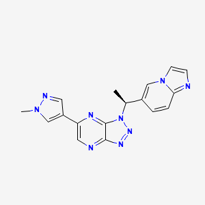 Chemical structure of Savolitinib