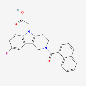 Chemical structure of Setipiprant