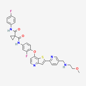 Chemical structure of Sitravatinib