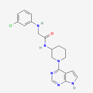 Chemical structure of BTK IN-1