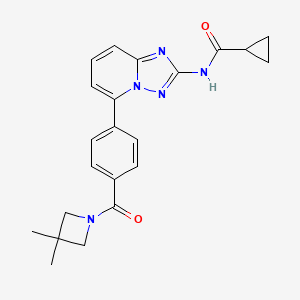 Chemical structure of Solcitinib