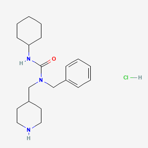 Chemical structure of SRI-011381 hydrochloride