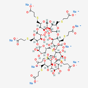 Chemical structure of Sugammadex sodium