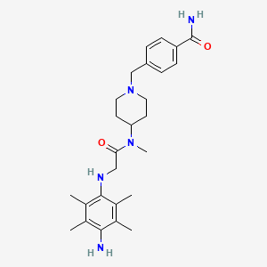 Chemical structure of SUN11602