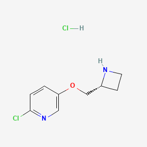 Chemical structure of Tebanicline hydrochloride