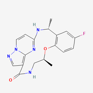 Chemical structure of Repotrectinib