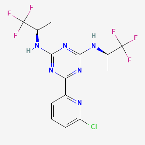 Chemical structure of Vorasidenib