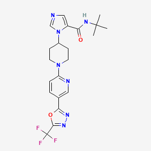 Chemical structure of WNK463
