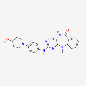 Chemical structure of XMD16-5