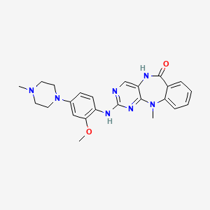 Chemical structure of XMD8-87