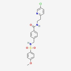 Chemical structure of YU238259