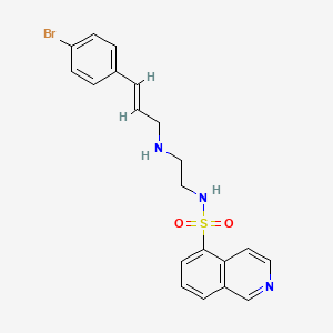 Chemical structure of H 89