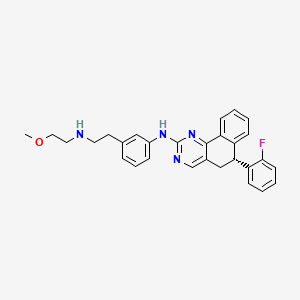 Chemical structure of Derazantinib
