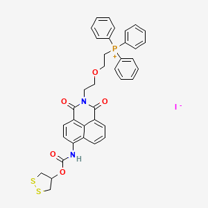 Chemical structure of Mito-TRFS